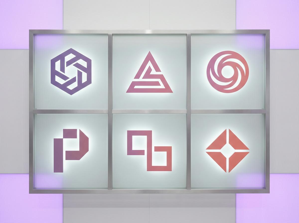 探花合作影视品牌Logo墙